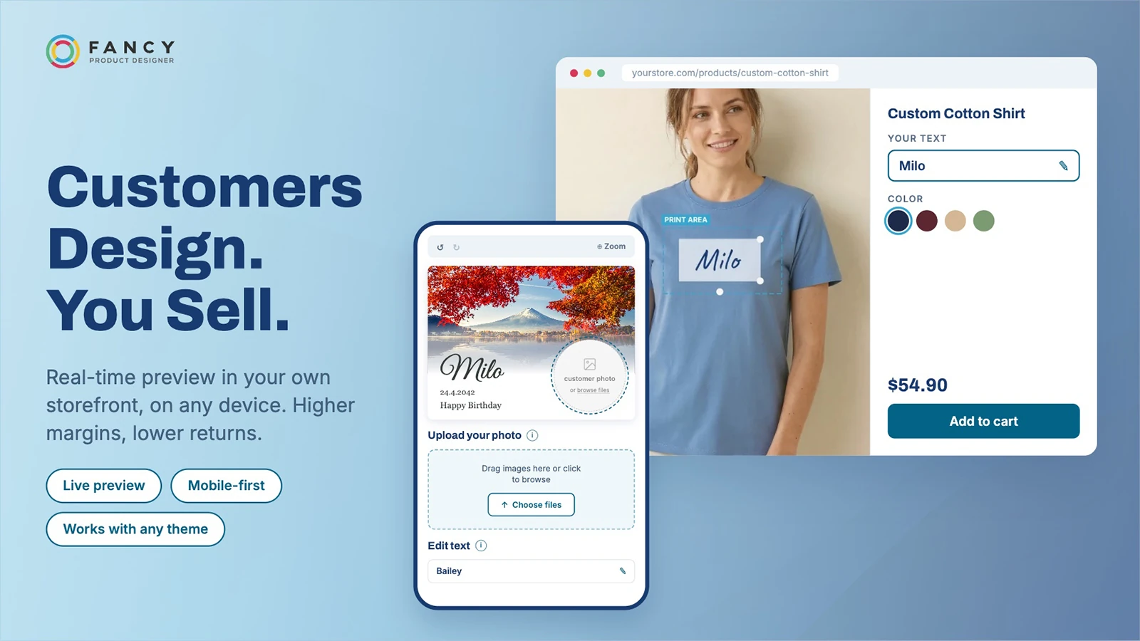 Fancy Product Designer