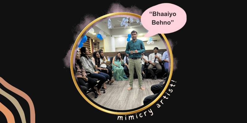 Setubridge Technolabs celebrated its 10th Anniversary mimicry artist! in setubridge technolabs