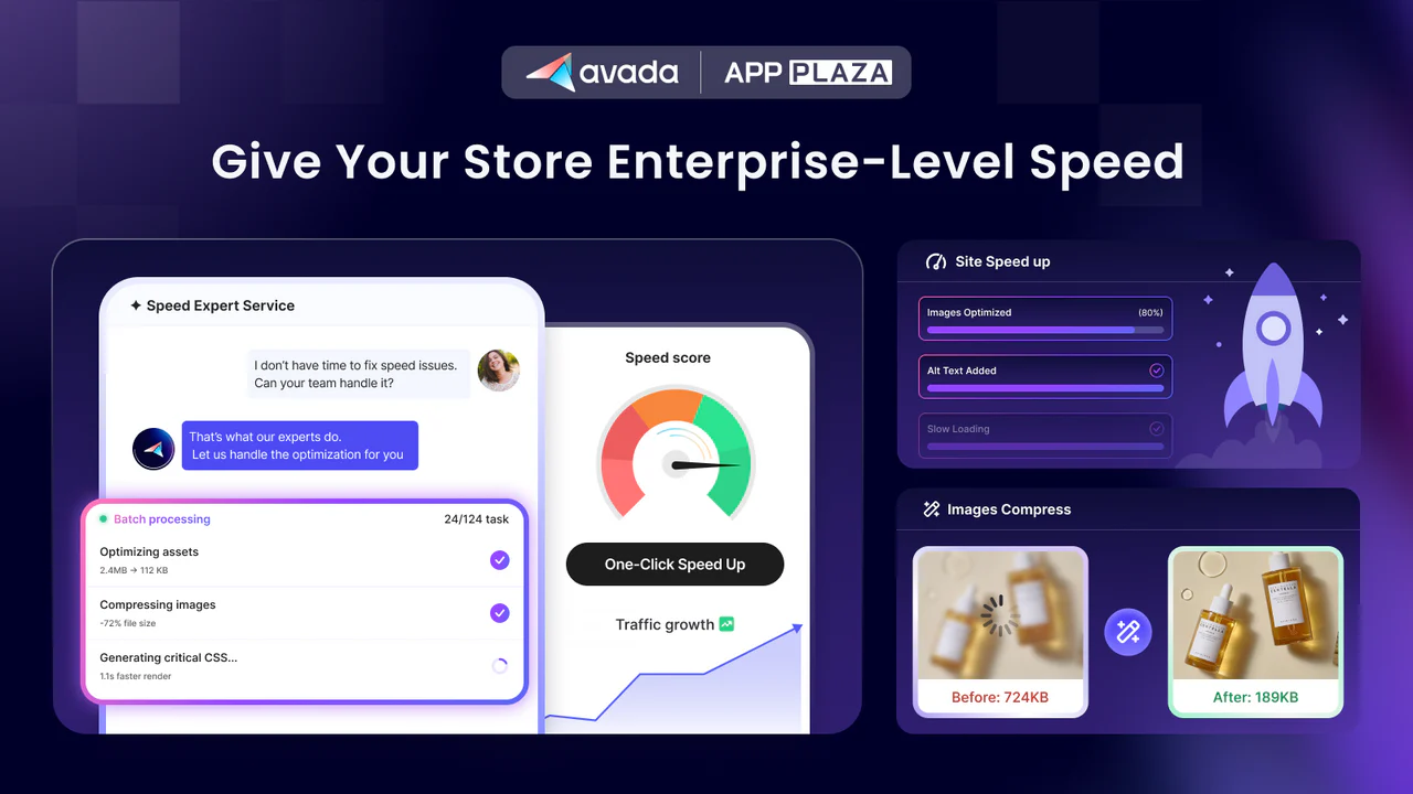 Top 06 Shopify Speed Optimization Apps You Need to Check Avada Image & Page Speed Up