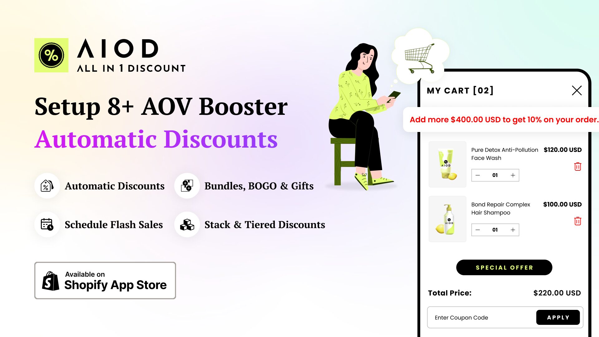 DIscount App for Shopify