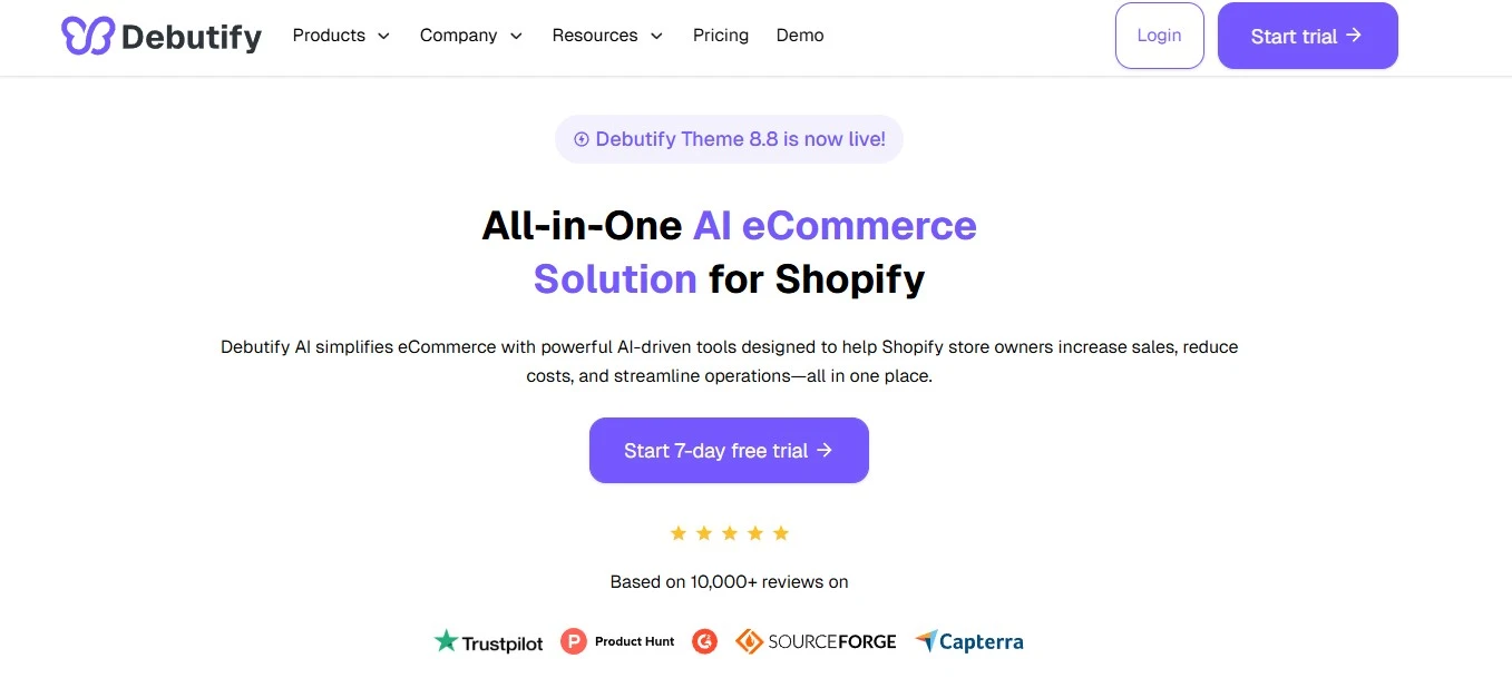 Debutify Fastest Shopify Themes