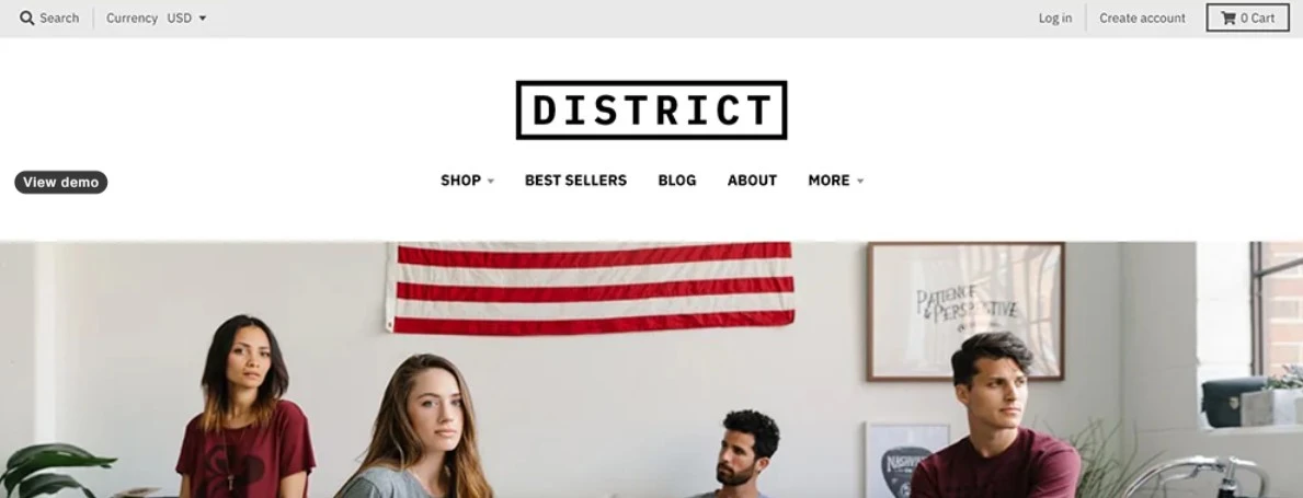 District Fastest Shopify Themes