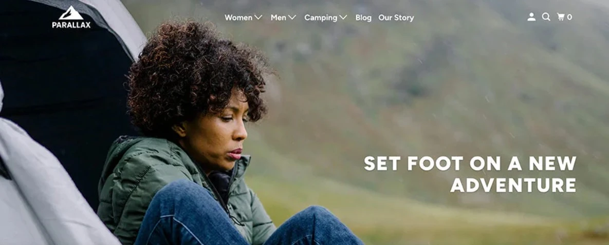 Parallax Fastest Shopify Themes