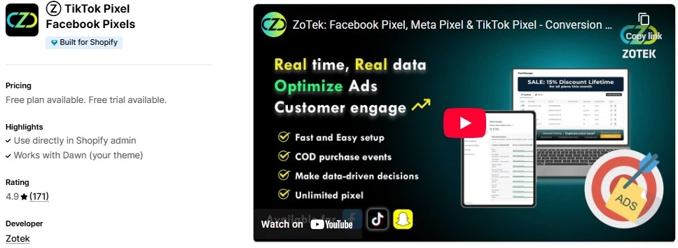 zotek must have Shopify apps