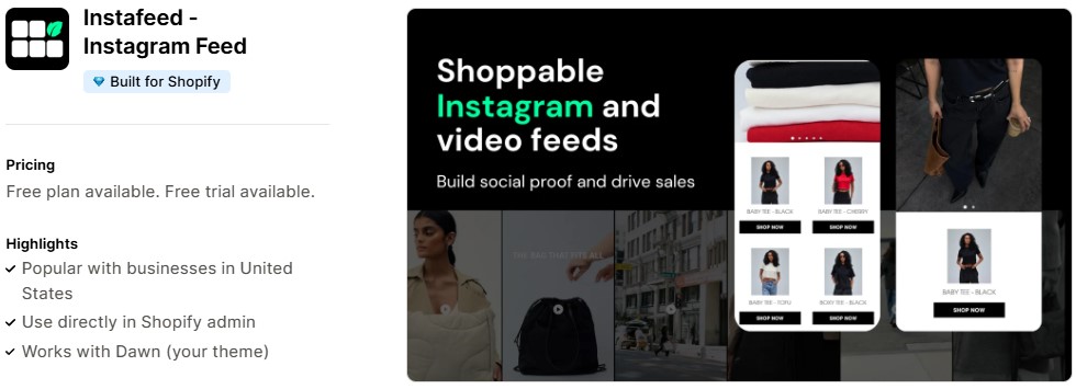 Instafeed ‑ Instagram Feed