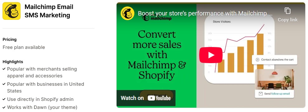 10 Must Have Shopify Apps for Furniture Stores Mailchimp Email SMS Marketing