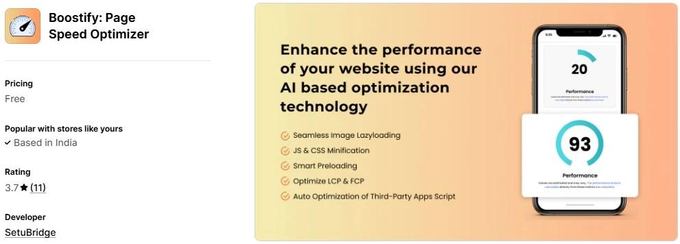Boostify Page Speed Optimizer 2
