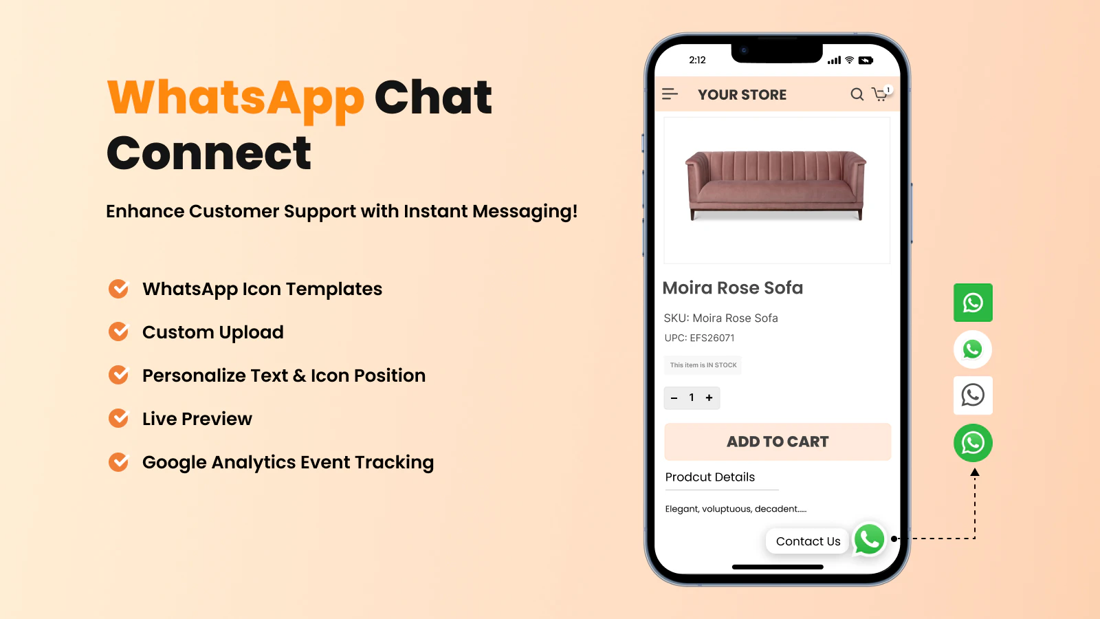 SB WhatsApp Button ‑ Live Chat