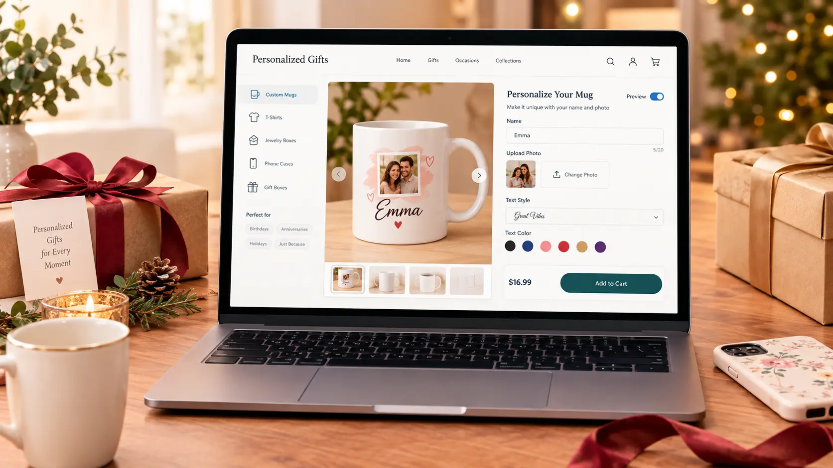 AI Custom Product Personalizer by SetuBridge