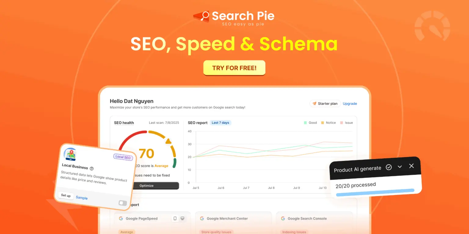 SearchPie SEO, Speed & Schema Blog Image