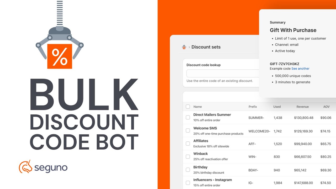 7 Best Discount Apps for Shopify Bulk discount code bot