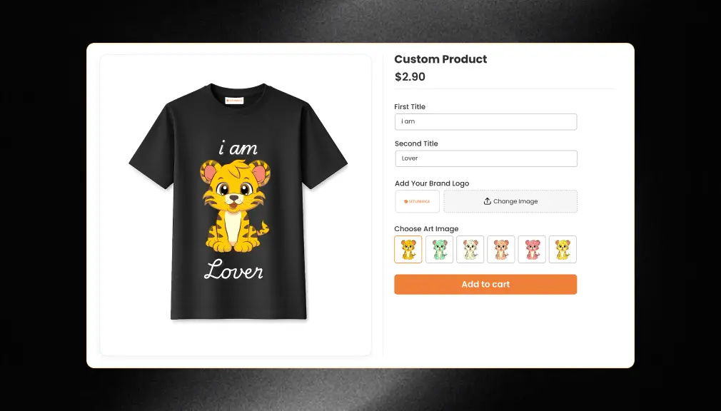 How to Add Product Options Customization in a Shopify Store