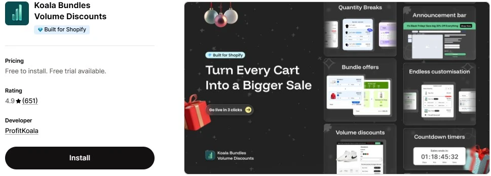 Koala Bundles Volume Discounts