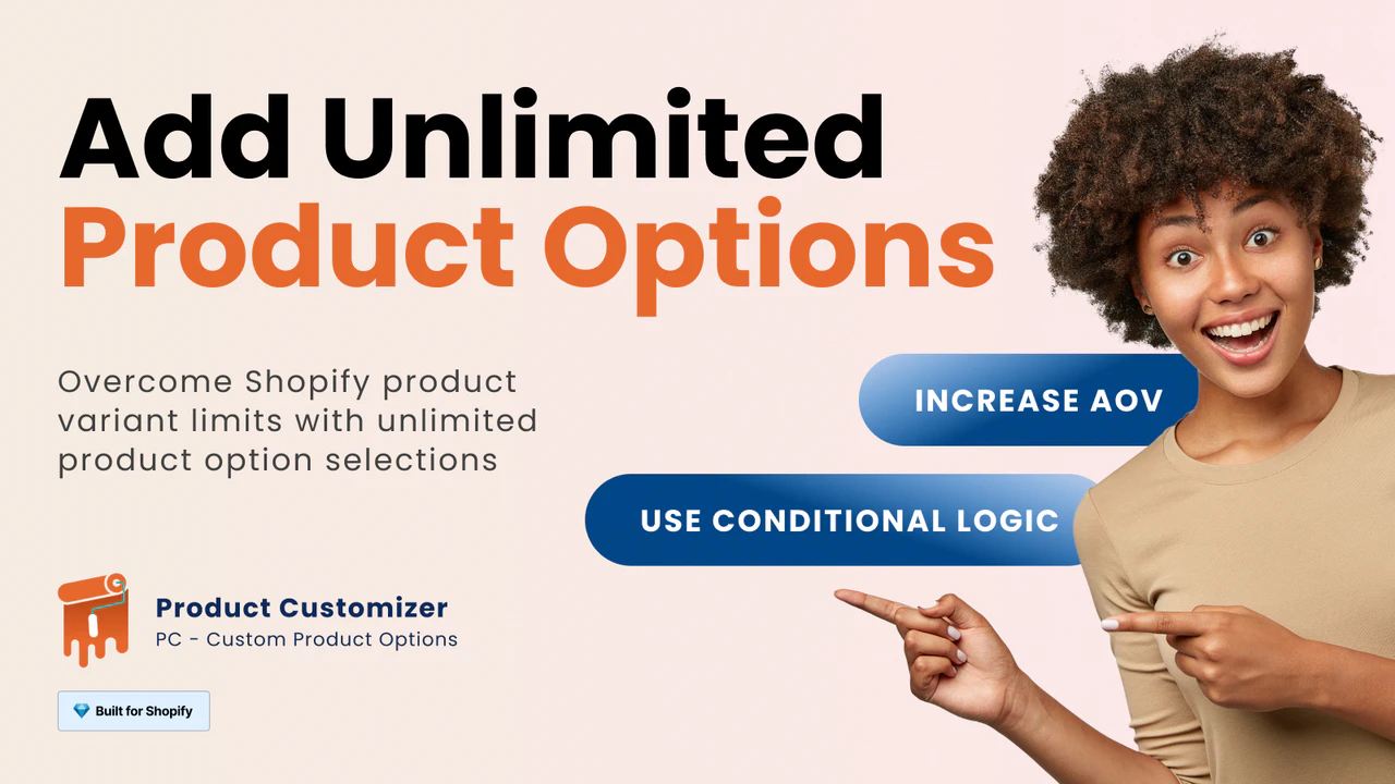 PC ‑ Custom Product Options Product Options App