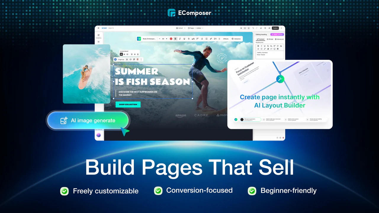 EComposer Landing Page Builder