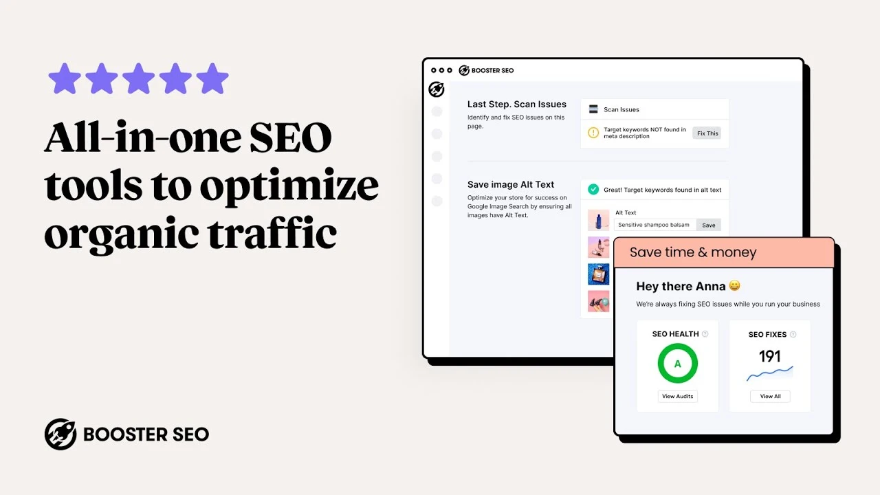 5 Best Shopify SEO Apps to Skyrocket Store Rankings BOOSTER AI SEO OPTIMIZER