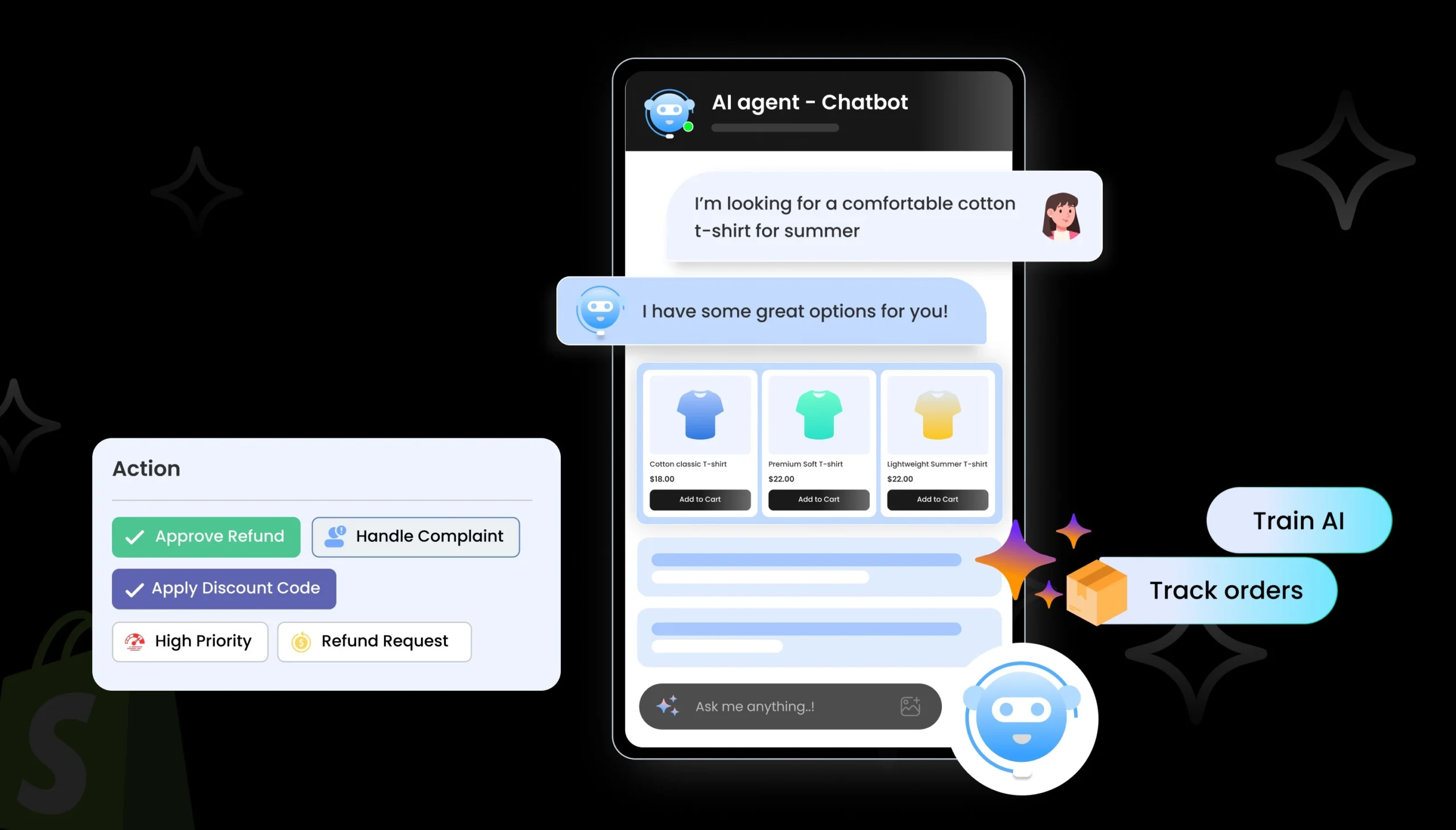 Top 5 AI Chatbot Apps for Shopify Stores