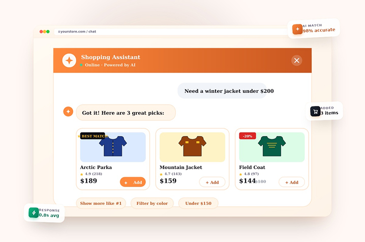 01 ai product recommendations 1