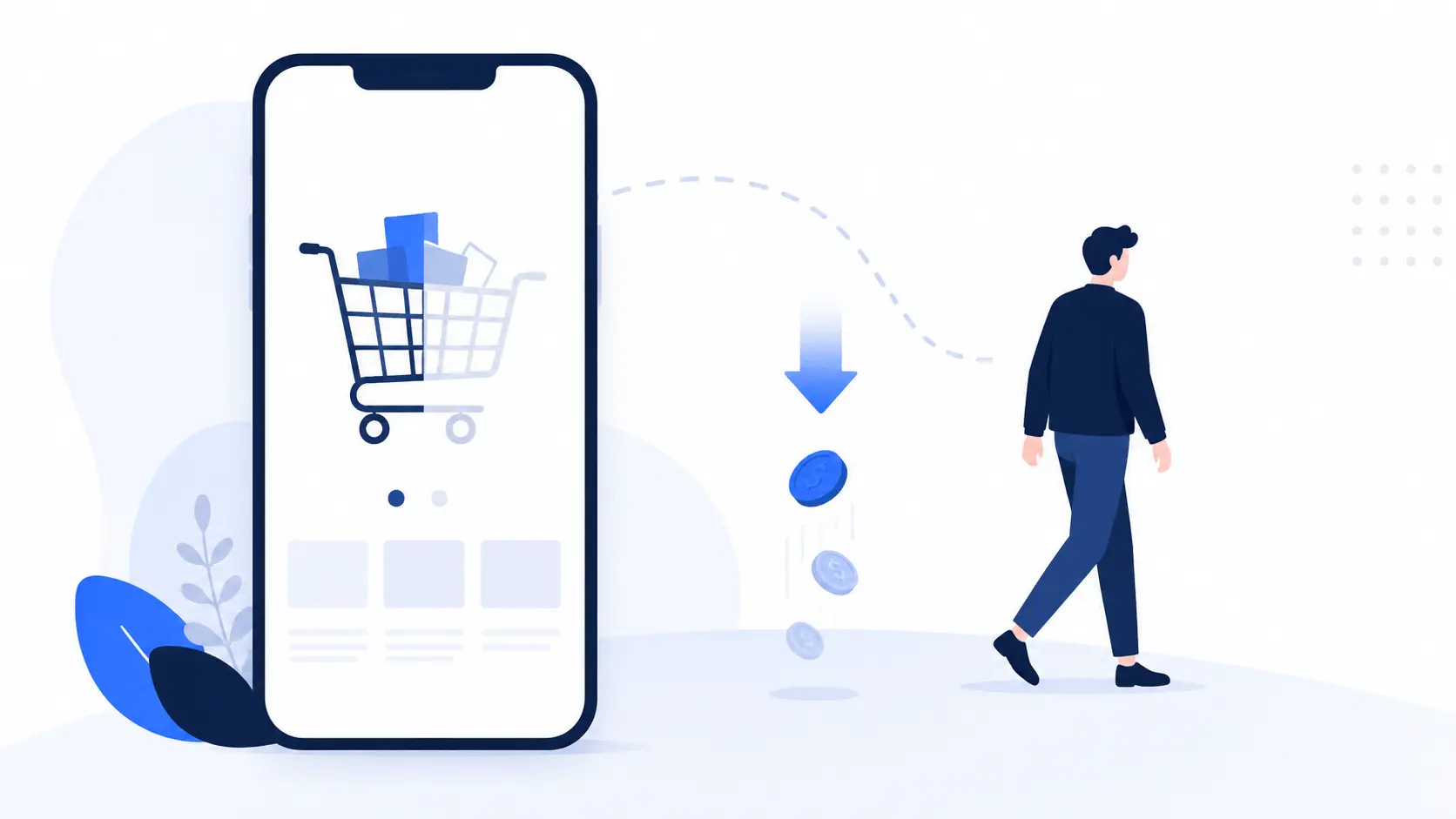 The Complete Guide to Reducing Cart Abandonment on Shopify Shopify cart abandonment concept showing a shopper leaving a checkout with lost revenue