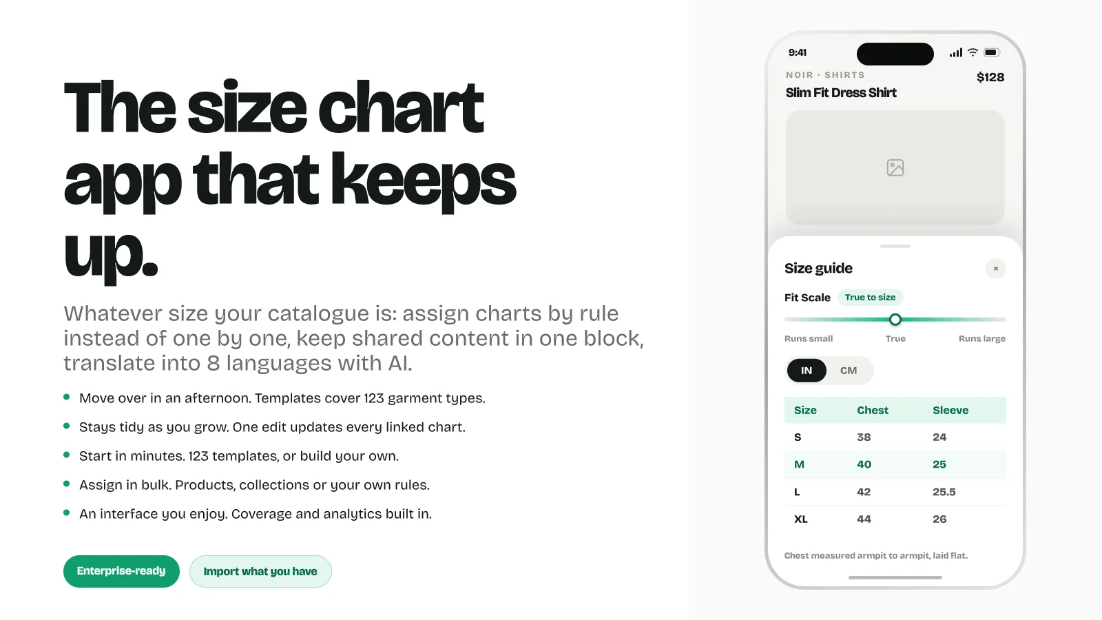 Top 5 Shopify Size Chart & Fit Finder Apps to Reduce Returns Jotly Size Chart & Size Guide