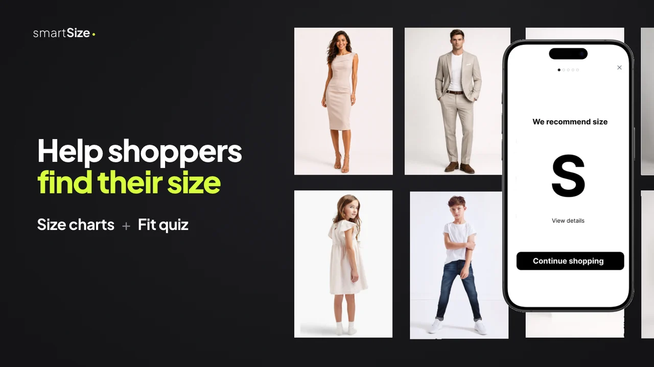 Top 5 Shopify Size Chart & Fit Finder Apps to Reduce Returns Smart Size Chart & Fit Finder