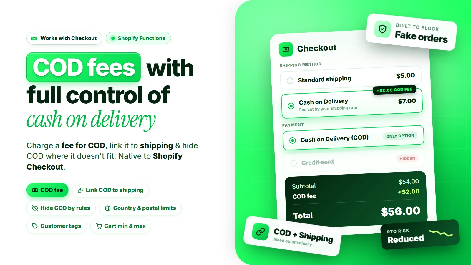 Top 5 Shopify COD Apps to Reduce Fake Orders ACOD Cash On Delivery COD Fee