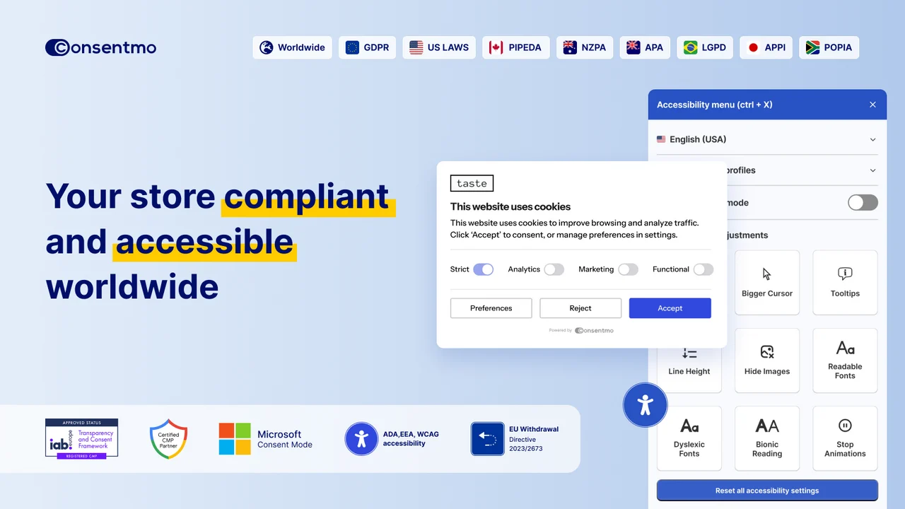 Top 5 Shopify GDPR & Cookie Consent Apps: The Small Banner Behind Big Peace of Mind Consentmo GDPR Compliance