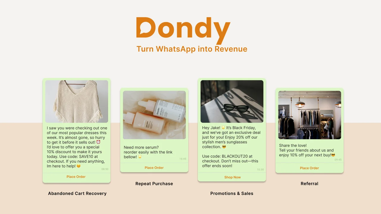 Dondy WhatsApp Marketing+Chat