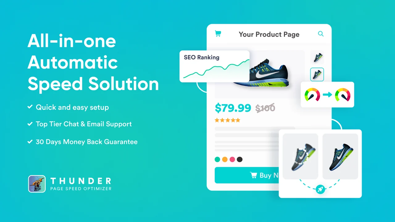 Top 5 Shopify Page Speed Optimization Apps: A Small Delay With an Outsized Effect on Sales Thunder Page Speed Optimizer