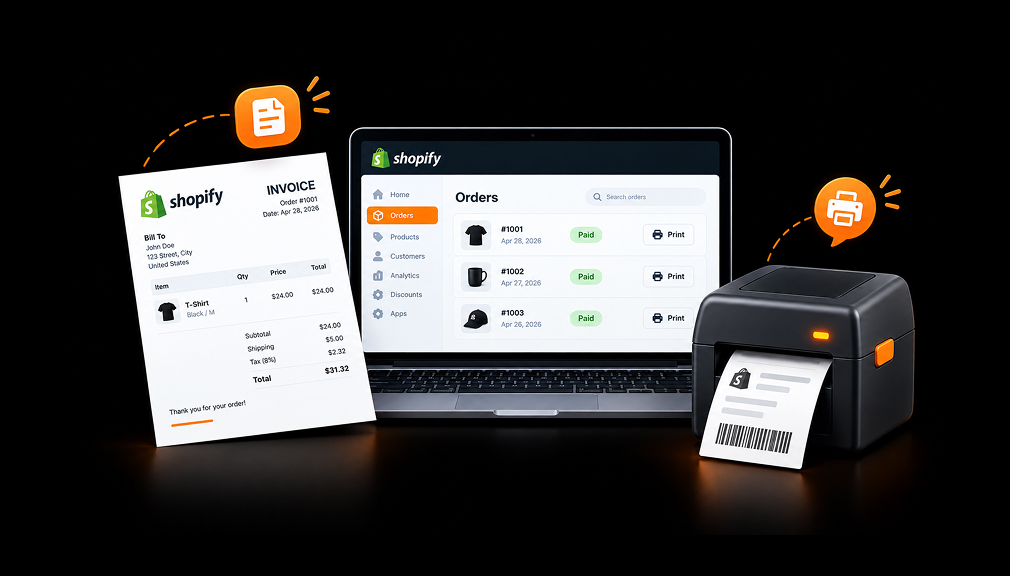 Top 5 Shopify PDF Invoice & Order Printer Apps