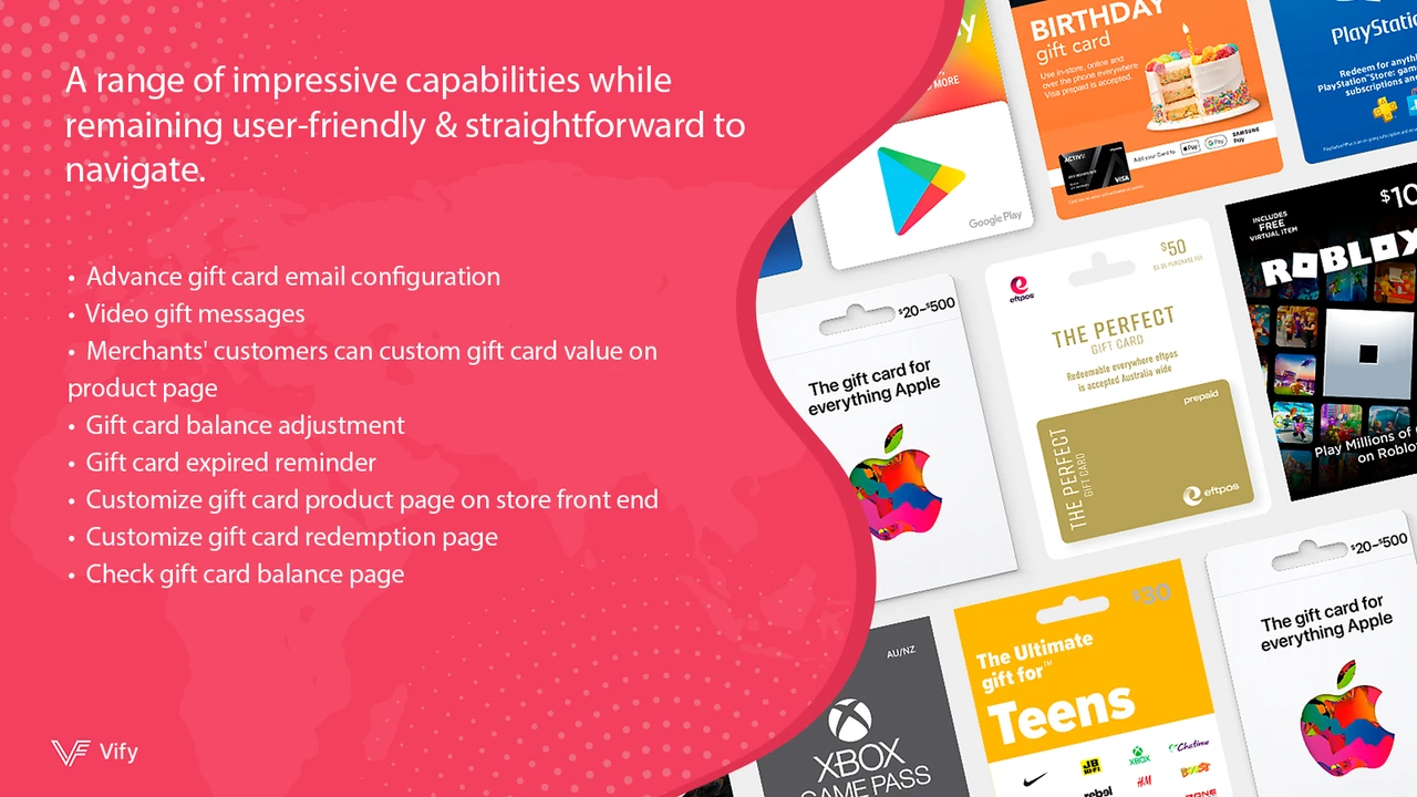 Top 5 Shopify Gift Card & Store Credit Apps: A Small Balance With an Outsized Effect on Retention Vify Professional Gift Cards