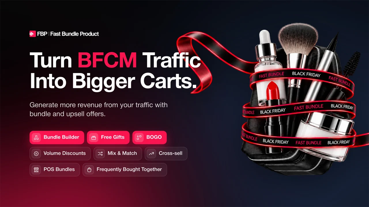 Best Shopify Apps for BFCM 2026: 12 Tools to Boost Holiday Sales FBP Fast Bundle & Upsell App