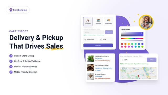 Local Delivery + Pickup SE