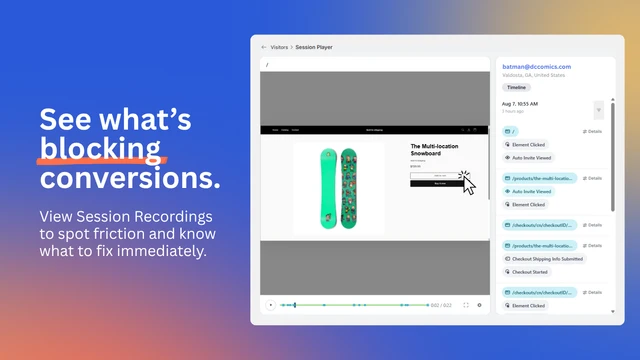 Top 5 Shopify Heatmap & Session Recording Apps: Tiny Clicks, Big Clues About Lost Sales Lucky Orange Heatmaps & Replay