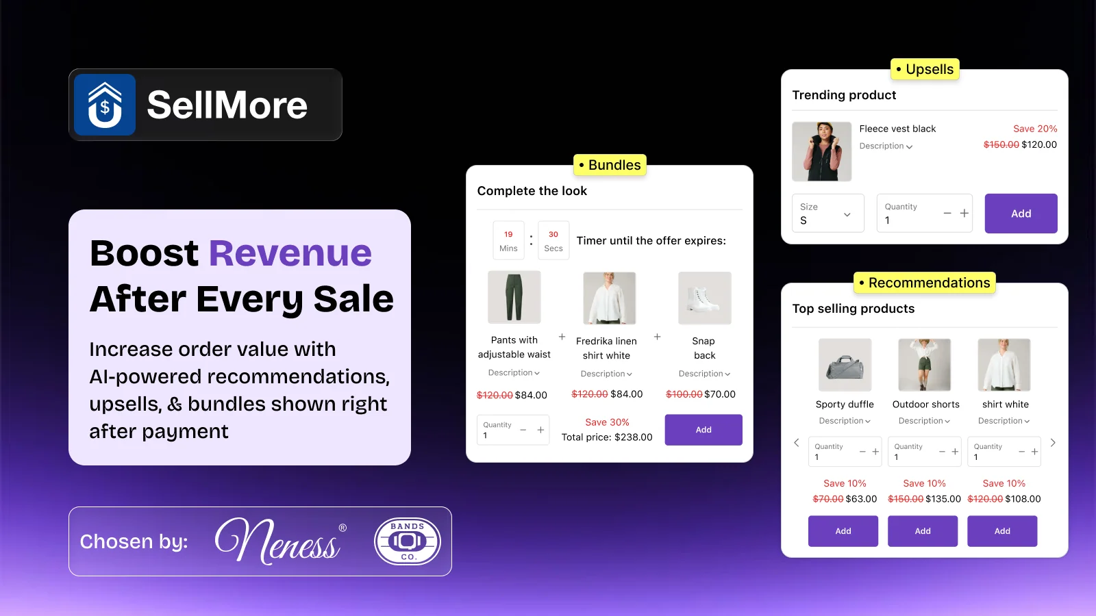 Top 15 Shopify Apps Offering the Biggest BFCM Discounts SellMore Post Purchase Upsell