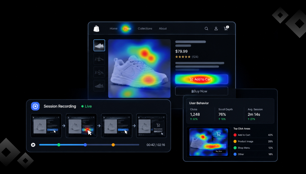 Top 5 Shopify Heatmap & Session Recording Apps