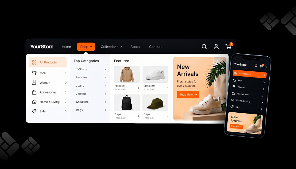 Top 5 Shopify Mega Menu & Navigation Apps